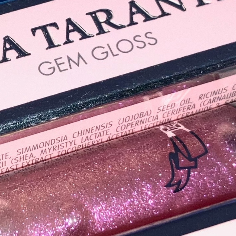 🎀 $9 - DISCO NAP Tarina Tarantino Gem Lip Gloss Lipgloss Full Sz New in box - Picture 7 of 15
